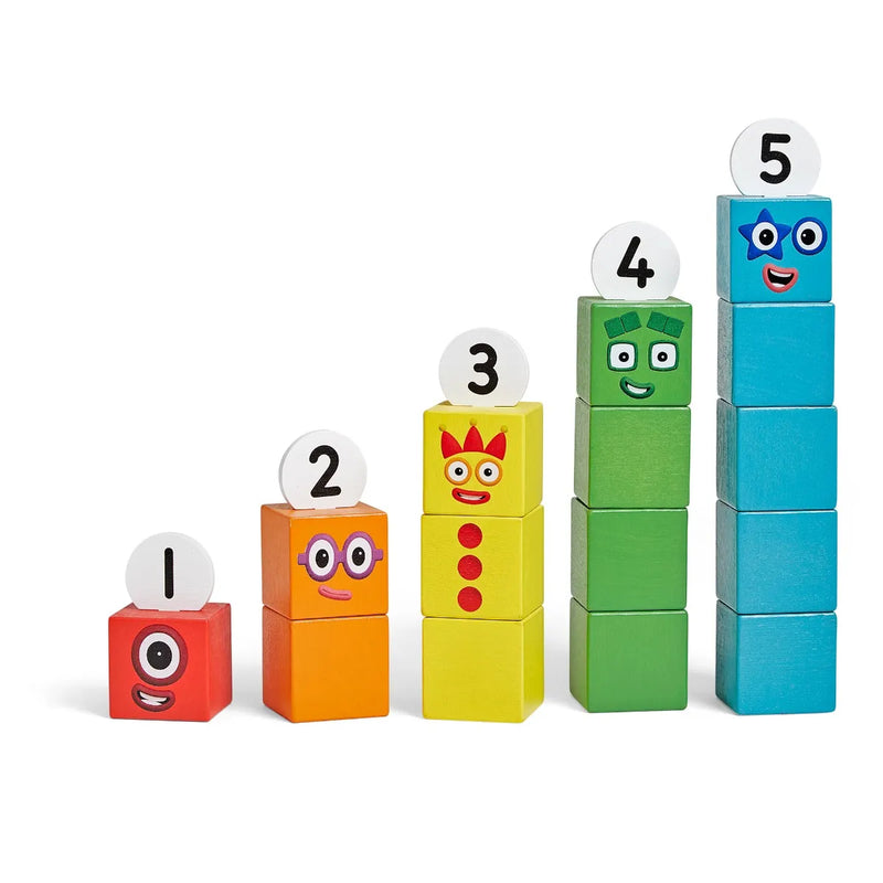 Numberblocks™ One to Five Wooden Blocks, Learning SPACE