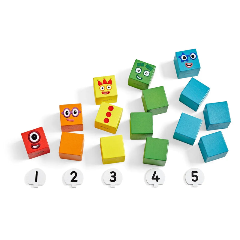 Numberblocks™ One to Five Wooden Blocks, Learning SPACE