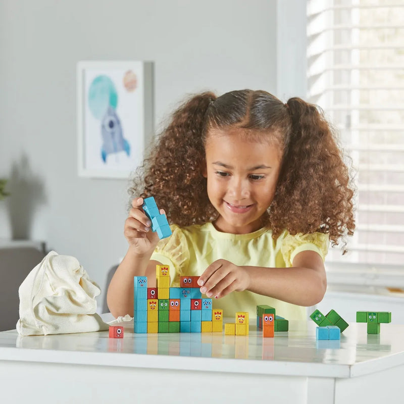 Numberblocks™ Wooden Building Blocks Activity Set, Learning SPACE