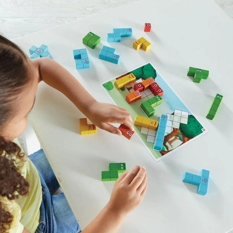 Numberblocks™ Wooden Building Blocks Activity Set, Learning SPACE