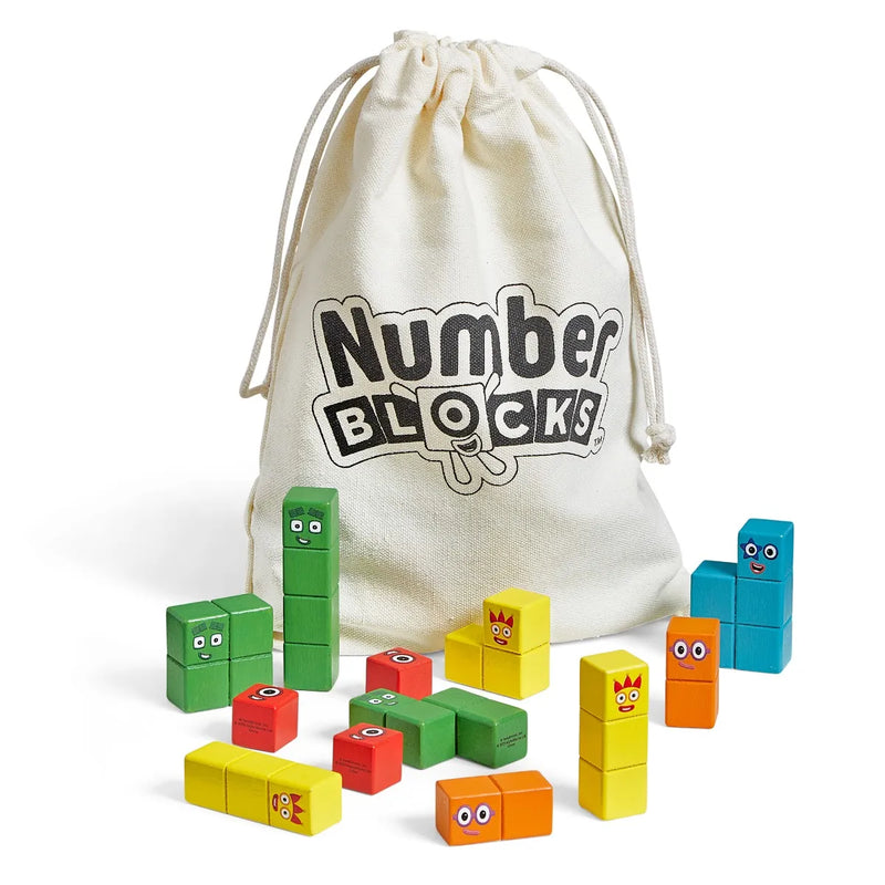 Numberblocks™ Wooden Building Blocks Activity Set, Learning SPACE