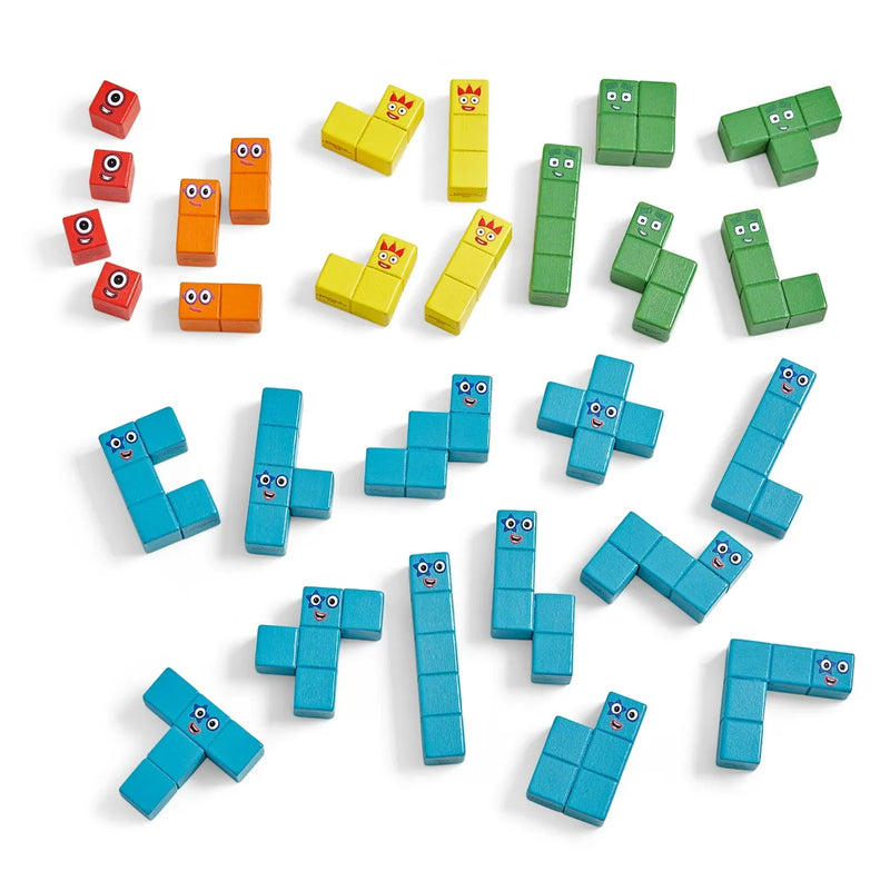 Numberblocks™ Wooden Building Blocks Activity Set, Learning SPACE