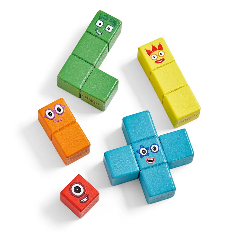Numberblocks™ Wooden Building Blocks Activity Set, Learning SPACE