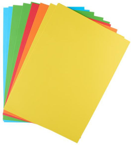 A2 Card 25 Sheets - Rainbow-Art Materials,Arts & Crafts,Baby Arts & Crafts,Back To School,Drawing & Easels,Early Arts & Crafts,Paper & Card,Premier Office,Primary Arts & Crafts,Primary Literacy,Stationery,Stock-Learning SPACE