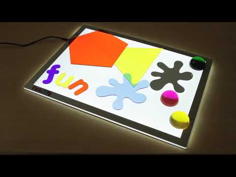 A2 Light Panel Sensory Light Box, Learning SPACE