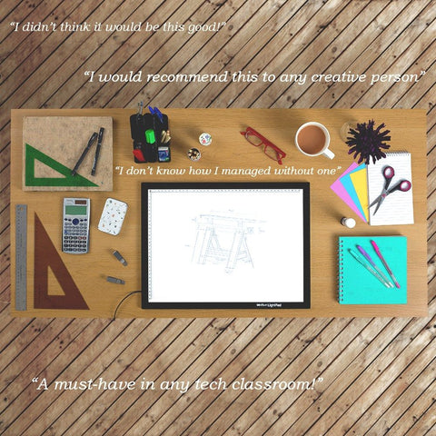 A3 Light Panel LED Ultra Slim-AllSensory,excell2,Light Boxes,MiniSun,Stock,Visual Sensory Toys-Learning SPACE