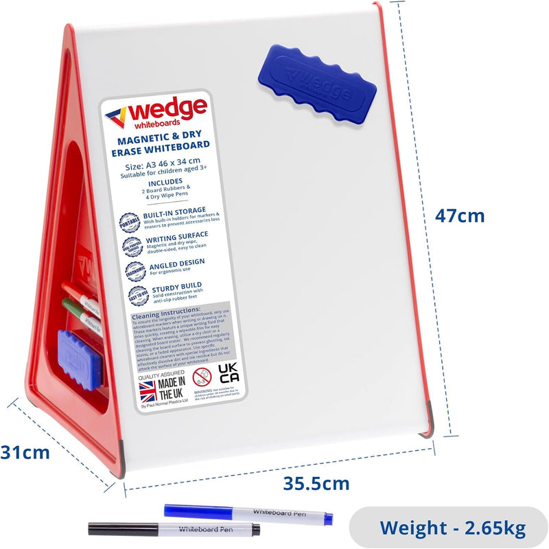 A3 Wedge Whiteboard – Supporting Independent Learning at Every Desk, Learning SPACE