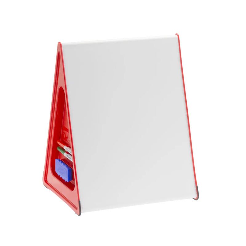 A3 Wedge Whiteboard – Supporting Independent Learning at Every Desk, Red Learning SPACE