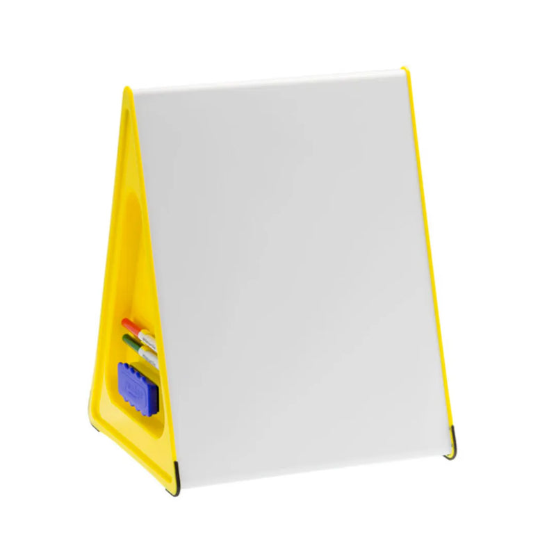 A3 Wedge Whiteboard – Supporting Independent Learning at Every Desk, Yellow Learning SPACE