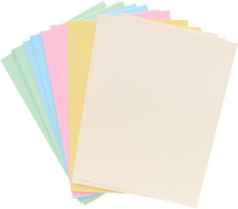 A4 160gsm Card 50 Sheets - Pastel-Art Materials, Arts & Crafts, Back To School, Early Arts & Crafts, Paper & Card, Premier Office, Primary Arts & Crafts, Primary Literacy, Stationery, Stock-Learning SPACE