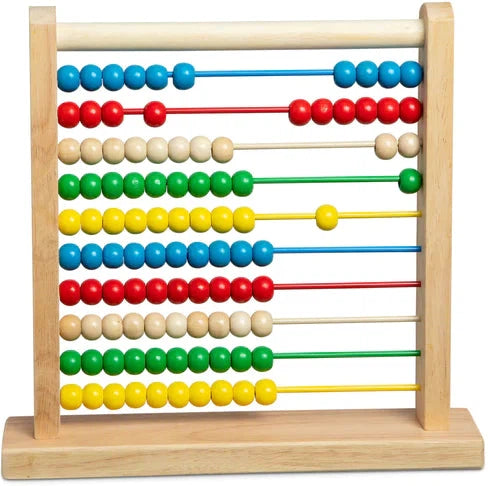 Abacus - Classic Wooden Counting Frame-Addition & Subtraction,Baby Maths,Counting Numbers & Colour,Early Years Maths,Learning Difficulties,Maths,Maths Toys,Primary Maths,Stock,Tracking & Bead Frames-Learning SPACE