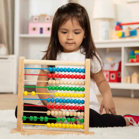 Abacus - Classic Wooden Counting Frame-Addition & Subtraction, Baby Maths, Counting Numbers & Colour, Early Years Maths, Learning Difficulties, Maths, Maths Toys, Primary Maths, Stock, Tracking & Bead Frames-Learning SPACE