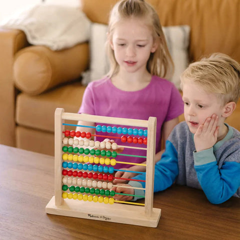 Abacus - Classic Wooden Counting Frame-Addition & Subtraction,Baby Maths,Counting Numbers & Colour,Early Years Maths,Learning Difficulties,Maths,Maths Toys,Primary Maths,Stock,Tracking & Bead Frames-Learning SPACE