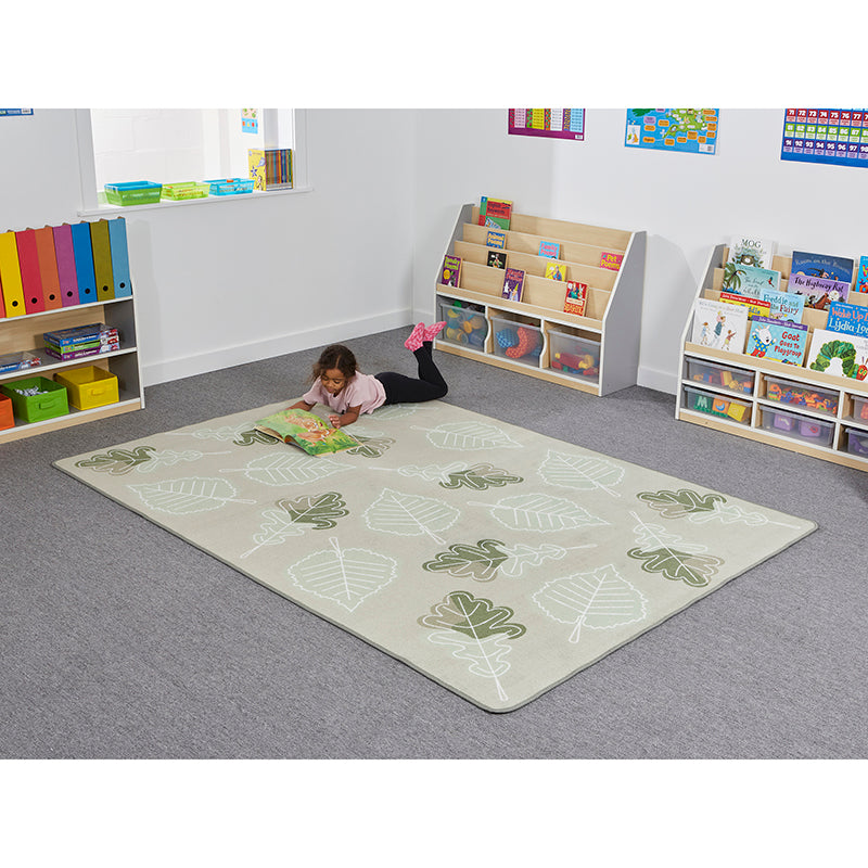 Abstract Leaf Rug, Learning SPACE