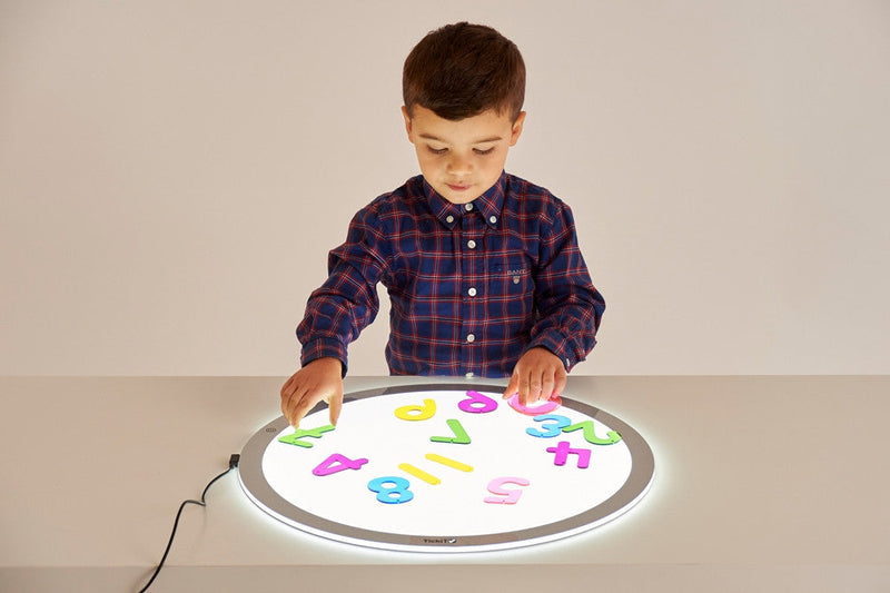 Acrylic Numbers 0-10 small 7Cm - For Use with Light Panels, Learning SPACE