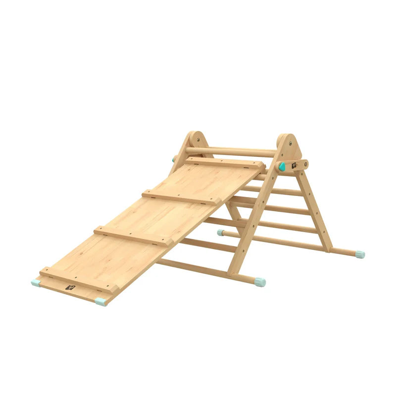 Active Tots Wooden Climbing Triangle With Bridge/Slide (UK Mainland Only), Learning SPACE