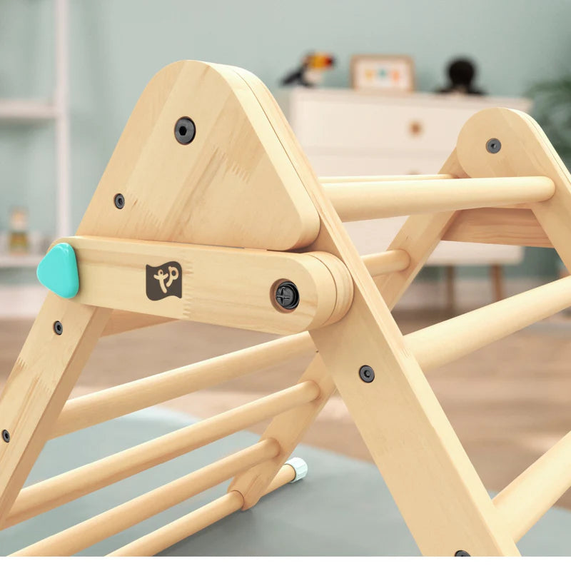 Active Tots Wooden Climbing Triangle With Bridge/Slide (UK Mainland Only), Learning SPACE