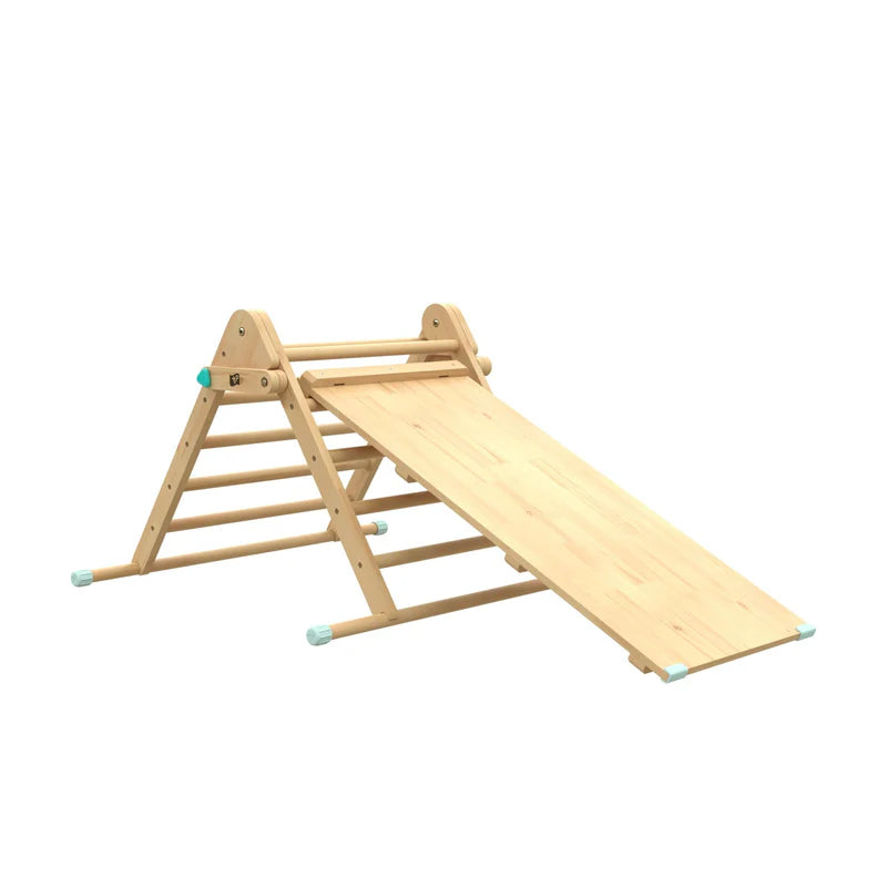 Active Tots Wooden Climbing Triangle With Bridge/Slide (UK Mainland Only), Learning SPACE