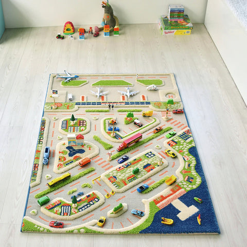 Activity 3D Textured Theme Play Rug-Dropship,EDUK8,Imaginative Play,Mats & Rugs,Role Play,Rugs-Learning SPACE