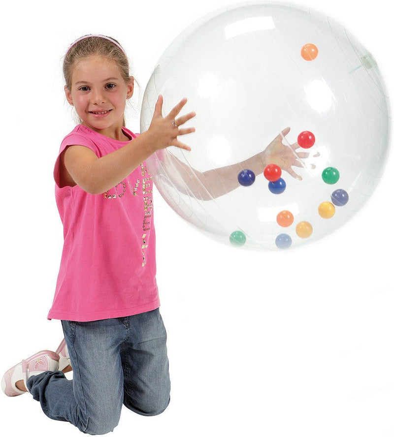 Activity Ball with Colourful Bouncy Balls, Sports Toys Learning SPACE