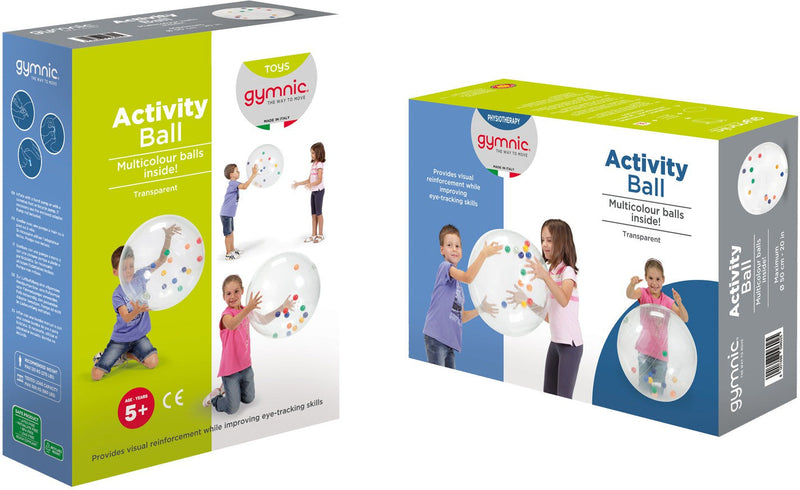 Activity Ball with Colourful Bouncy Balls, Sports Toys Learning SPACE