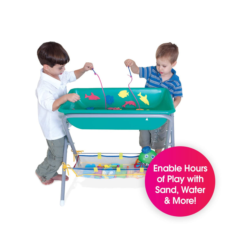 Activity Tray with Net & Stand - for Sand & Water Play - FREE 15KG SAND, Learning SPACE