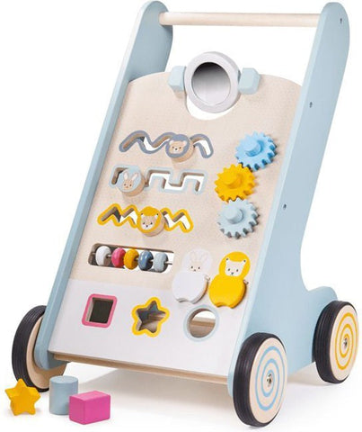 Activity Walker - Sustainably made Baby Walker-Additional Need,Baby Maths,Baby Walker,Bigjigs Toys,Christmas,Christmas 2024,Early Years Maths,Eco Friendly,Gifts For 1 Year Olds,Gifts For 6-12 Months Old,Gross Motor and Balance Skills,Primary Maths,SCOTEXCEL,Stock-Learning SPACE
