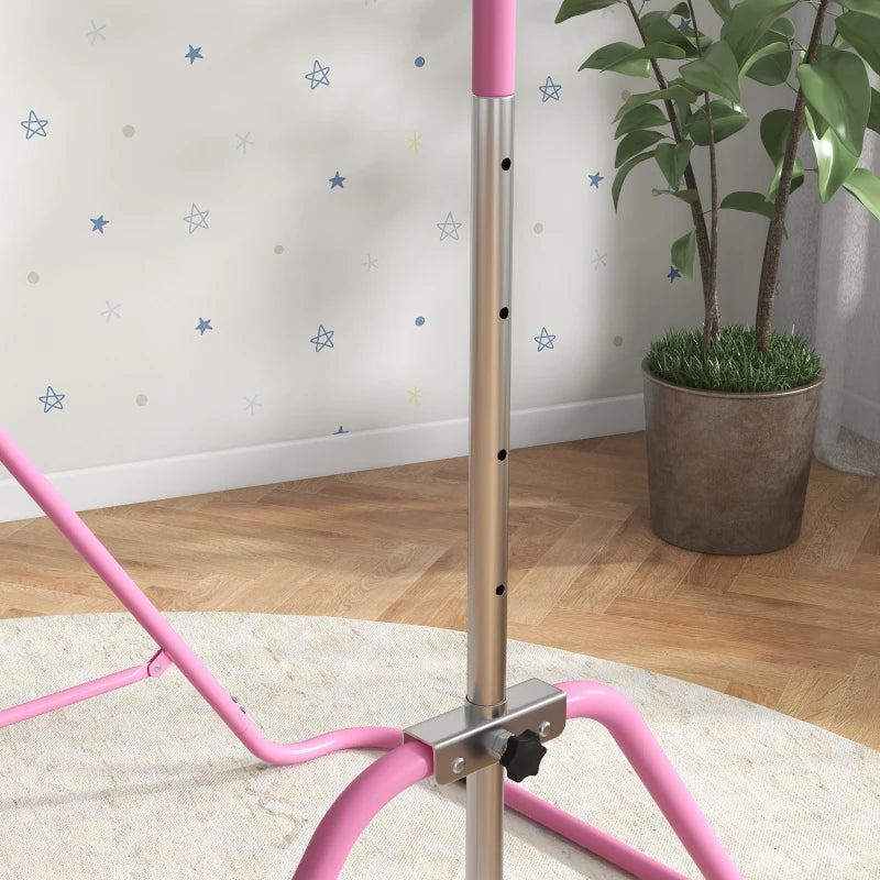 Adjustable Kids Gymnastics Bar – Foldable & Fun Training Bar, Learning SPACE