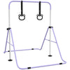 Adjustable Kids Gymnastics Bar with Rings-Balancing Equipment,Dropship,Gross Motor and Balance Skills-Learning SPACE