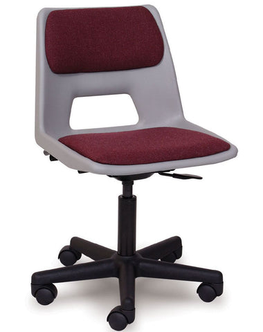 Advanced Adult / Secondary ICT Swivel Chair With Padding-Classroom Chairs,Classroom Furniture,Desk Chair,Furniture,Library Furniture,Movement Chairs & Accessories-Learning SPACE