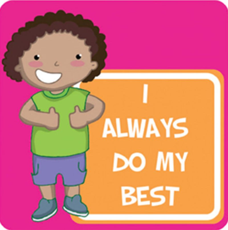 Affirmations (Full set of 10) Outdoor Signs, Learning SPACE