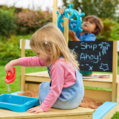 Ahoy Wooden Play Boat-Additional Need,Gross Motor and Balance Skills,Helps With,Playground Equipment,Sand,Sand Pit,Sensory Garden,TP Toys-Learning SPACE