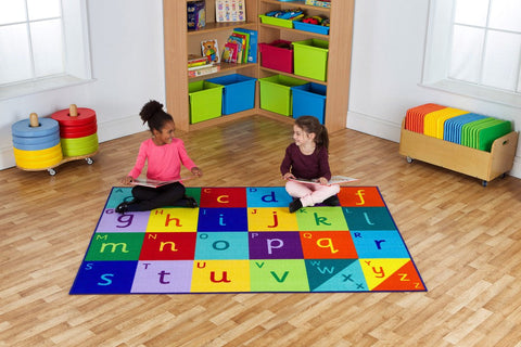 Alphabet 2x1.5m Carpet-Dropship,Educational Carpet,Kit For Kids,Learn Alphabet & Phonics,Mats & Rugs,Multi-Colour,Placement Carpets,Rectangular,Rugs,Wellbeing Furniture-Learning SPACE