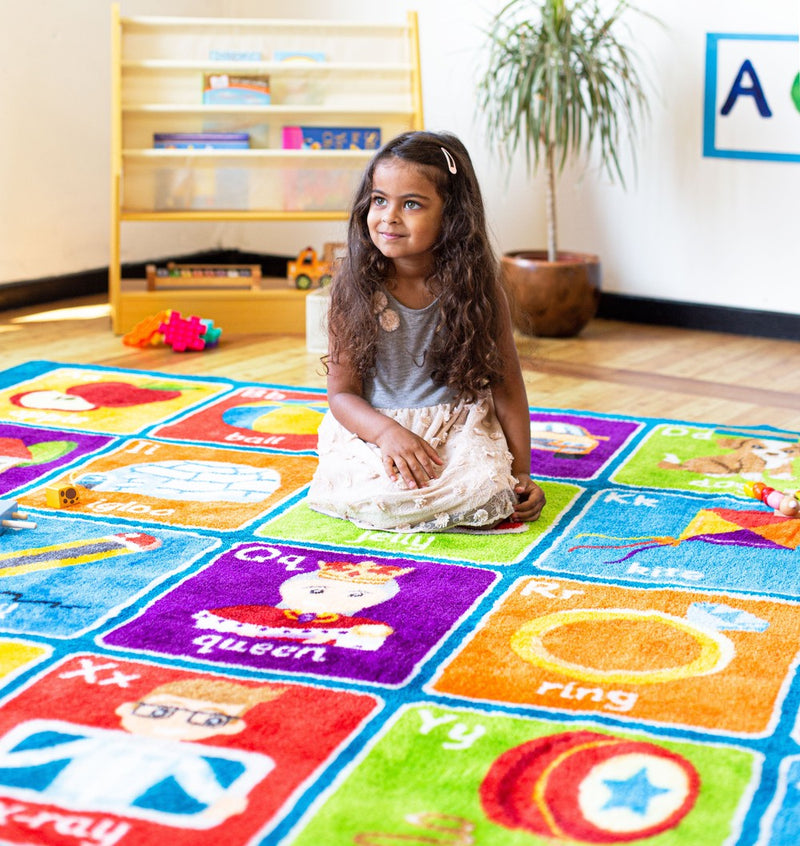 Alphabet Placement 3x2m Carpet, Learning SPACE