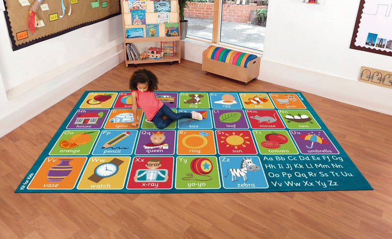 Alphabet Placement 3x2m Carpet, Learning SPACE