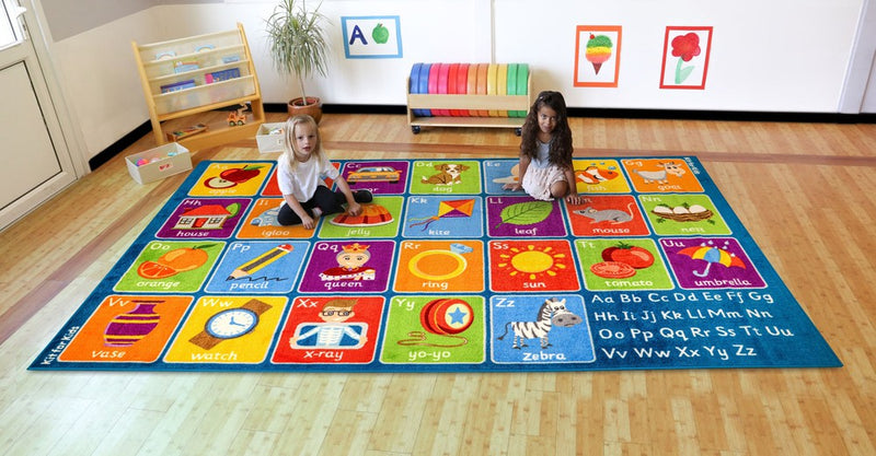 Alphabet Placement 3x2m Carpet, Learning SPACE