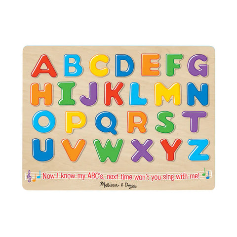 Alphabet Sound Puzzle - 26 Pieces-Imaginative Play, Melissa & Doug, Play Food, Role Play, Schedules & Routines-Learning SPACE