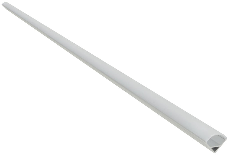 Aluminium LED Tape Profile 90 Deg Arc 1m, Learning SPACE