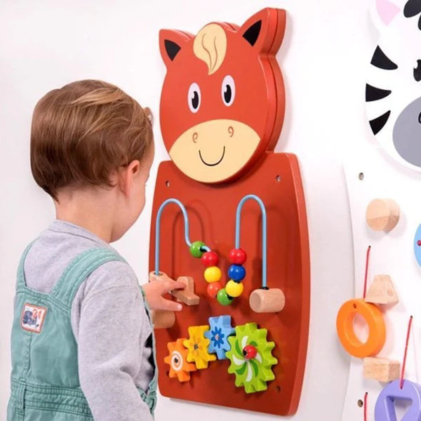 Animal Activity Wall Panel Toy - Set Of 3, Learning SPACE