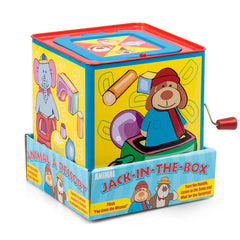 Animal Jack-In-The-Box-Baby & Toddler Gifts,Baby Cause & Effect Toys,Cause & Effect Toys,Early Years Musical Toys,Games & Toys,Gifts For 1 Year Olds,Gifts For 2-3 Years Old,Tobar Toys,Visual Sensory Toys-Learning SPACE
