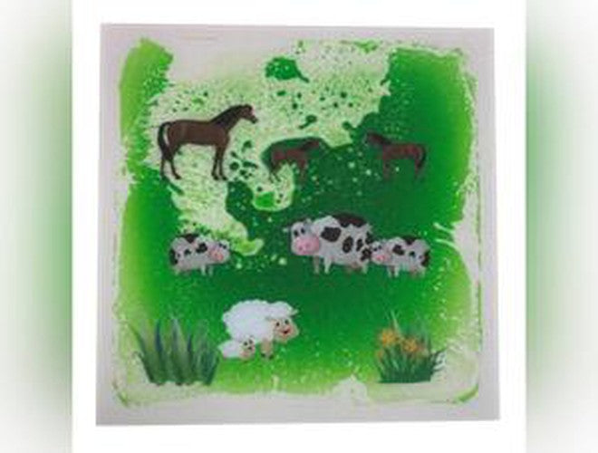 Animal Themed Liquid Floor Tiles Set of 4 - 30cm, Arts & Crafts Learning SPACE