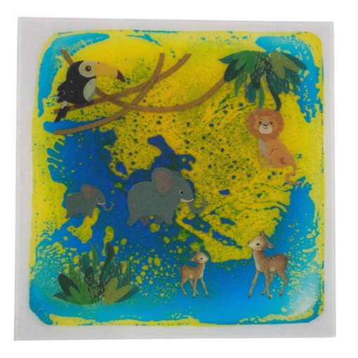 Animal Themed Liquid Floor Tiles Set of 4 - 30cm, Arts & Crafts Learning SPACE