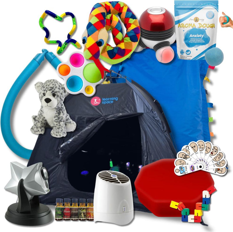 Anti-Anxiety Space Sensory Box, Sensory toy Learning SPACE
