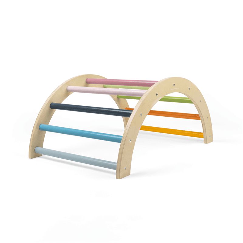 Arched Climbing Frame-Additional Need, Baby Climbing Frame, Bigjigs Toys, Gross Motor and Balance Skills, Helps With, Seasons, Summer, Wooden Toys-Learning SPACE