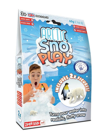 Arctic Sno Play - Bath Messy Fun-Christmas, Eco Friendly, Fake Snow, Messy Play, Seasons, Water & Sand Toys, Zimpli Kids-Learning SPACE