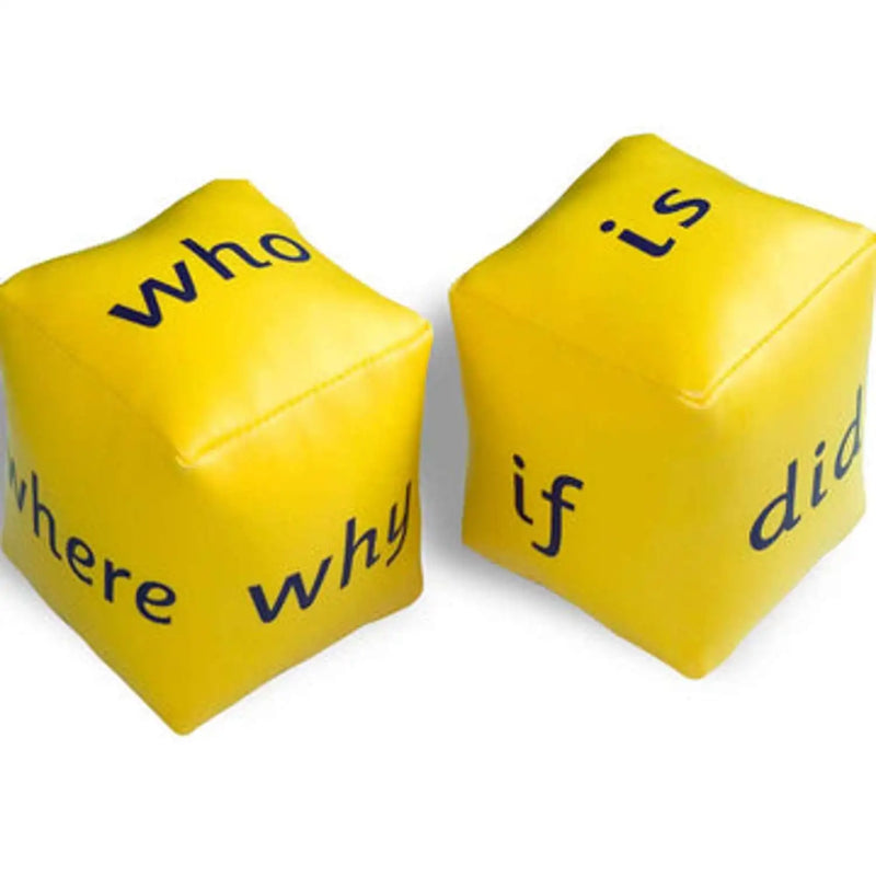 Ask a Question Dice Set of 2, Learning SPACE