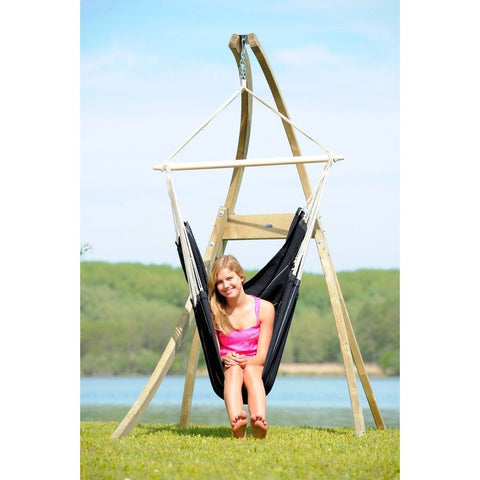 Atlas Hammock Chair Stand-Hammock Stand-Amazonas,Dropship,hammock stand,Hanging Chair Stand,Indoor,Wood,Wooden Stand-Learning SPACE