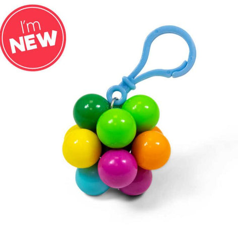 Atomic Fidget Ball Keyring-Autism,Fidget,Gifts For 3-5 Years Old,Gifts for 5-7 Years Old,Gifts for 8+,Pocket money,Squishing Fidget-Learning SPACE