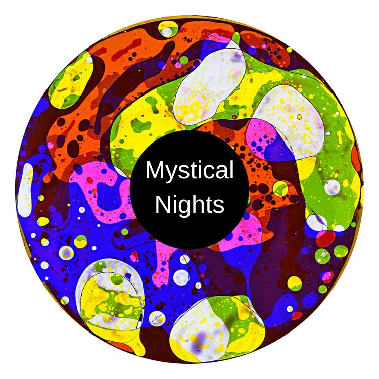 Aura and Solar Projector - 6 Inch Magnetic Liquid Effect Wheel, VAT Exempt M - Mystical Nights Learning SPACE