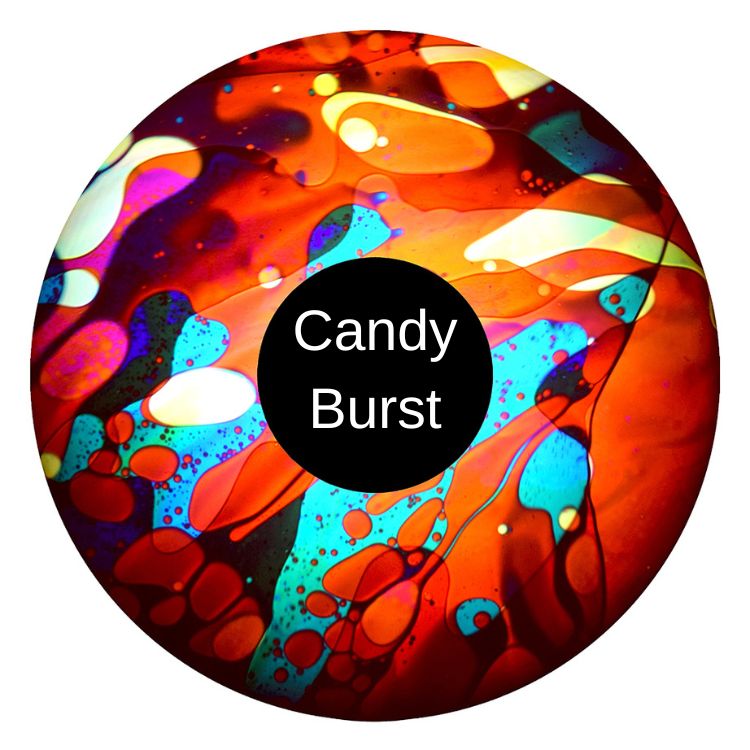 Aura and Solar Projector - 6 Inch Magnetic Liquid Effect Wheel, VAT Exempt P - Candy Burst Learning SPACE